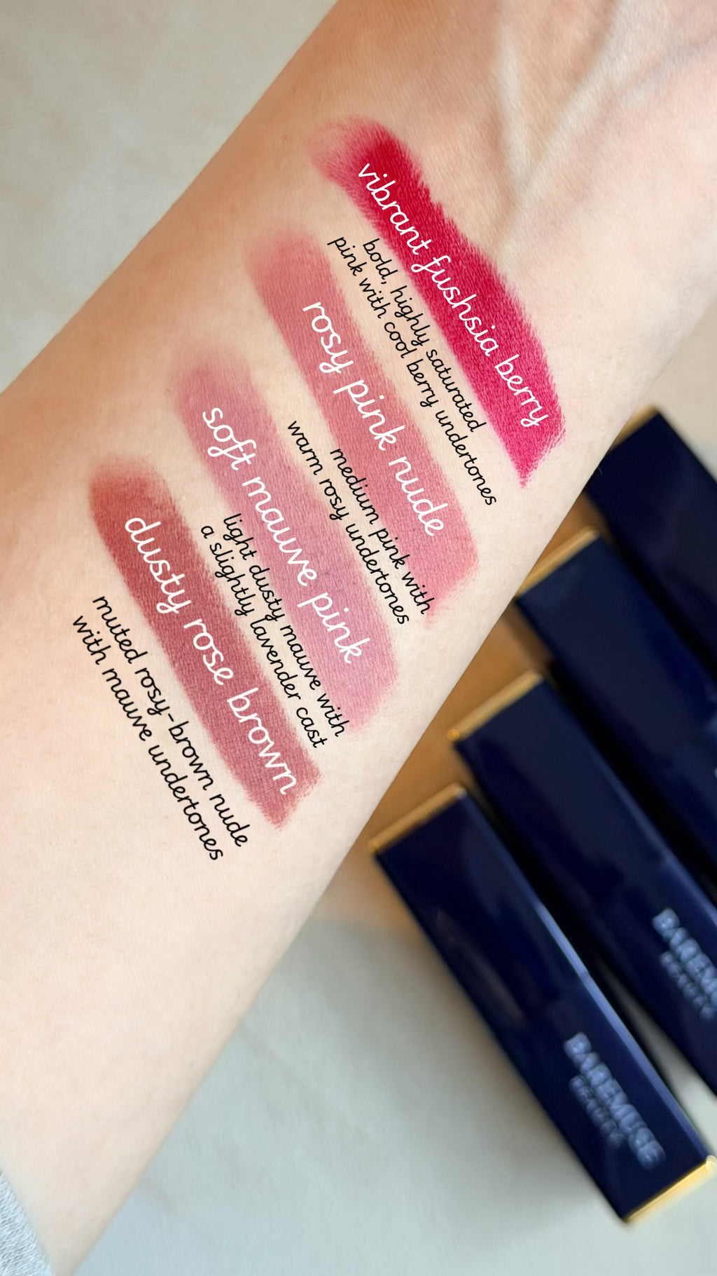 Baremuse Perfect Pout Soft Matte Lipstick